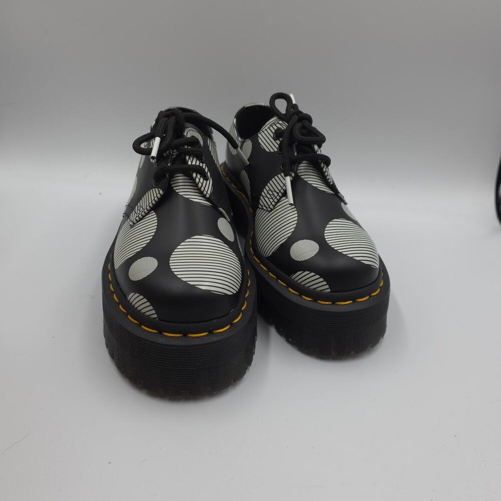 Dr. Martens 1461 Polka Dot Smooth Leather Platform in Polka Dot Smooth Size 36/5 - Picture 6 of 12